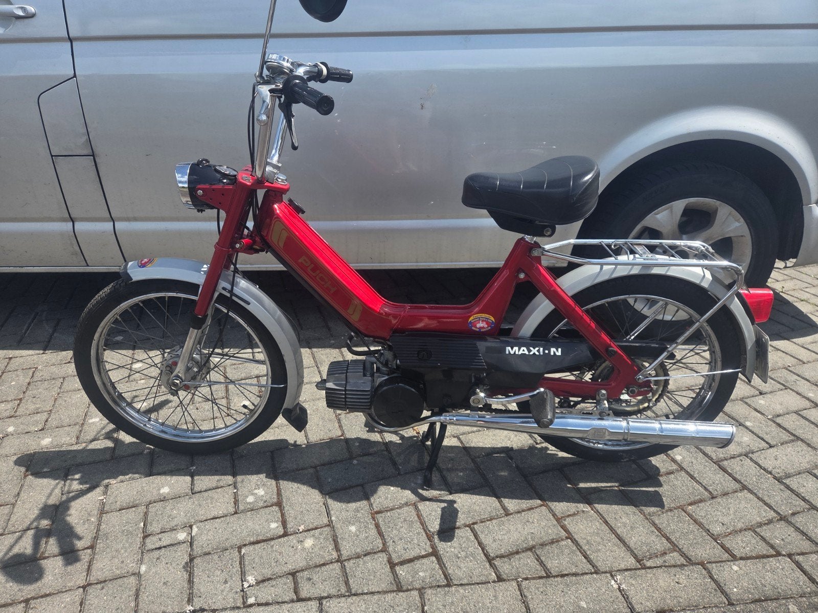 Puch maxi n nieuwstaat! Eerste lak nieuw!!!, Fietsen en Brommers, Brommers | Puch, Ophalen of Verzenden, Zo goed als nieuw, Maxi
