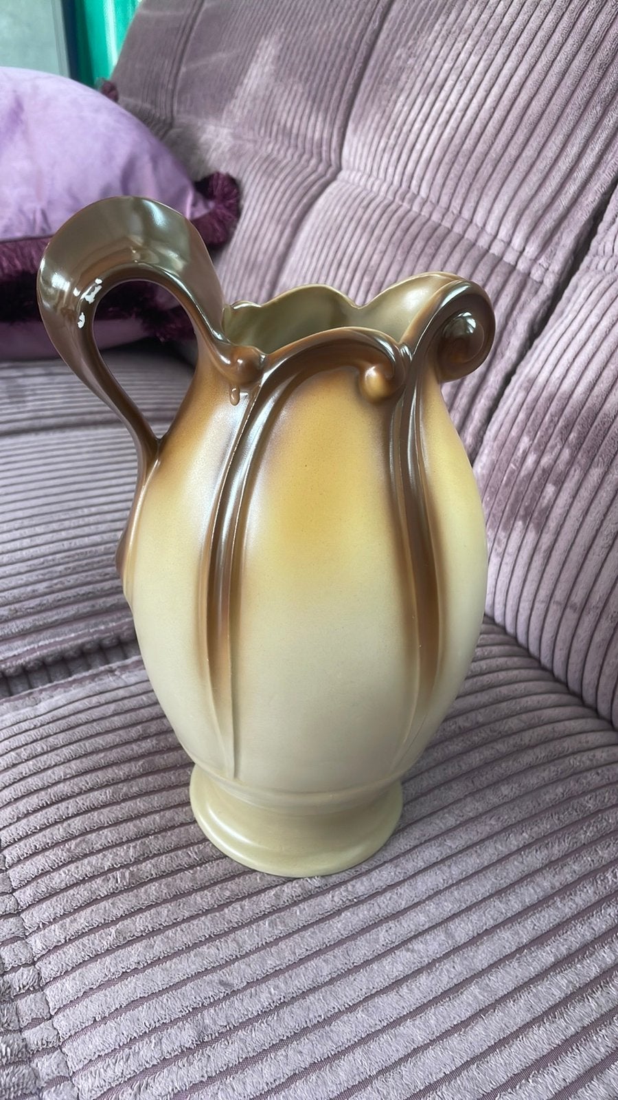 Elegante vaas 26 cm., Antiek en Kunst, Ophalen of Verzenden