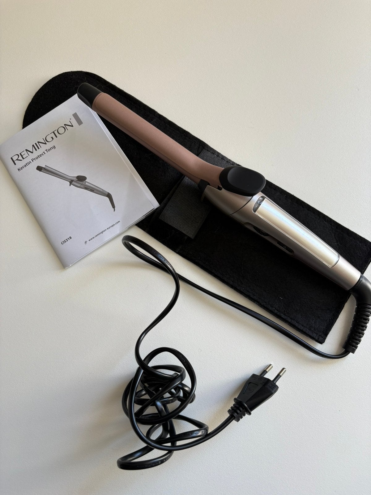 Remington keratin protect tong, Ophalen of Verzenden, Zo goed als nieuw