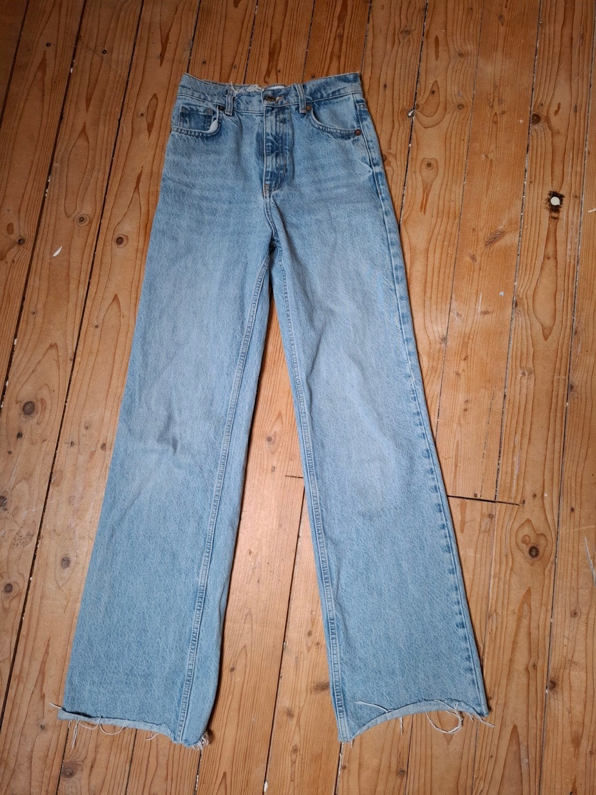 Zara jeans maat 34!, Blauw, Zara, Ophalen of Verzenden, W27 (confectie 34) of kleiner