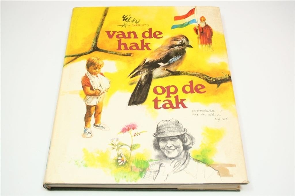 Van de Hak op de Tak — Fraai Platenboek — Rien Poortvliet, Ophalen of Verzenden, Gelezen