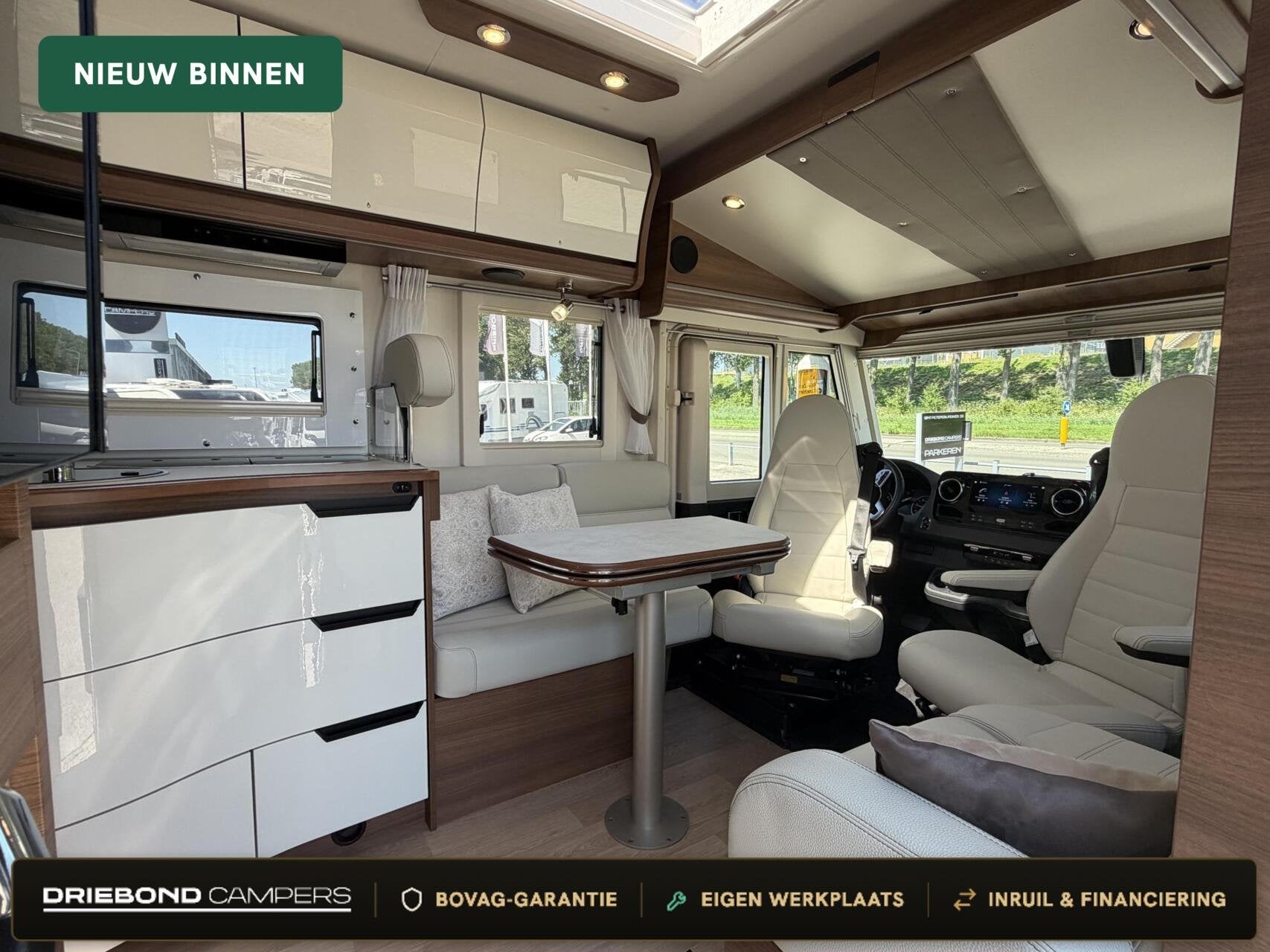 Rapido M96 Queensbed EP Level 2X Airco Delta Omvormer Zonnep, Caravans en Kamperen, Campers, ABS, 7 tot 8 meter, Diesel, Elektrische ramen