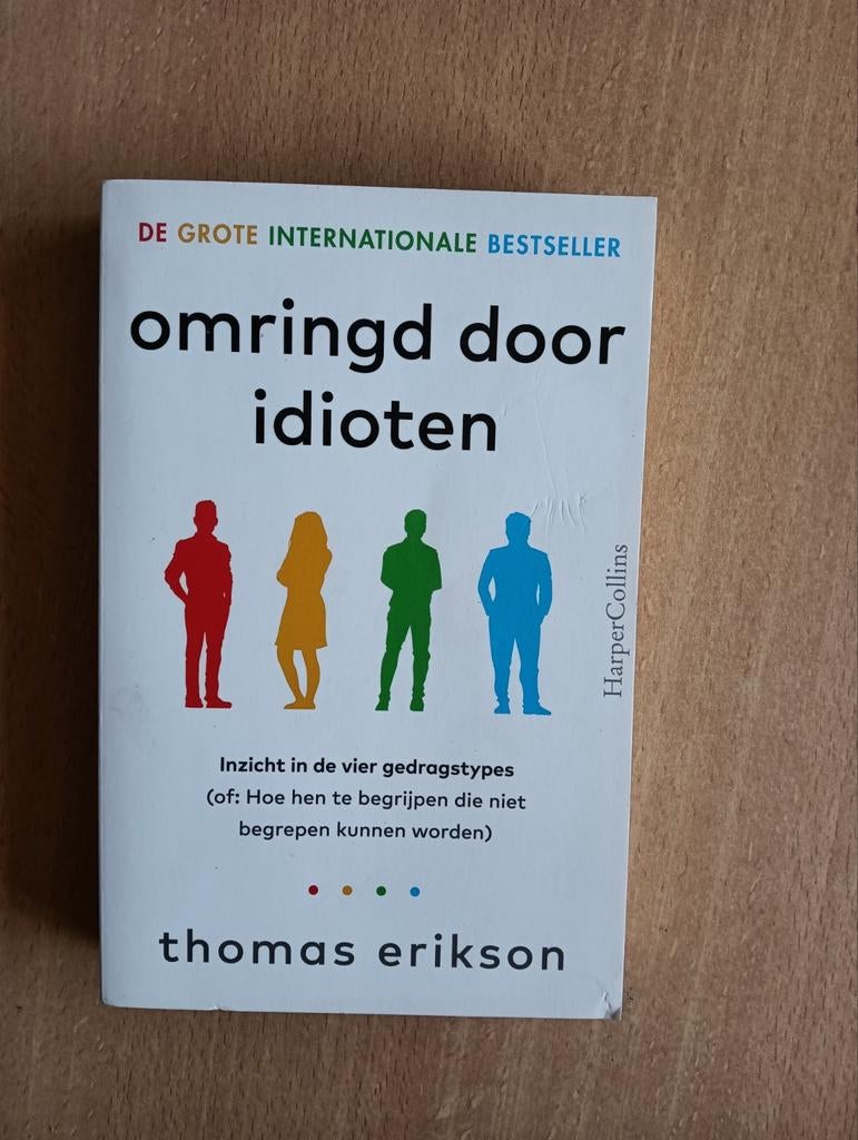 Thomas Erikson - Omringd door idioten, Boeken, Overige Boeken, Zo goed als nieuw, Ophalen of Verzenden