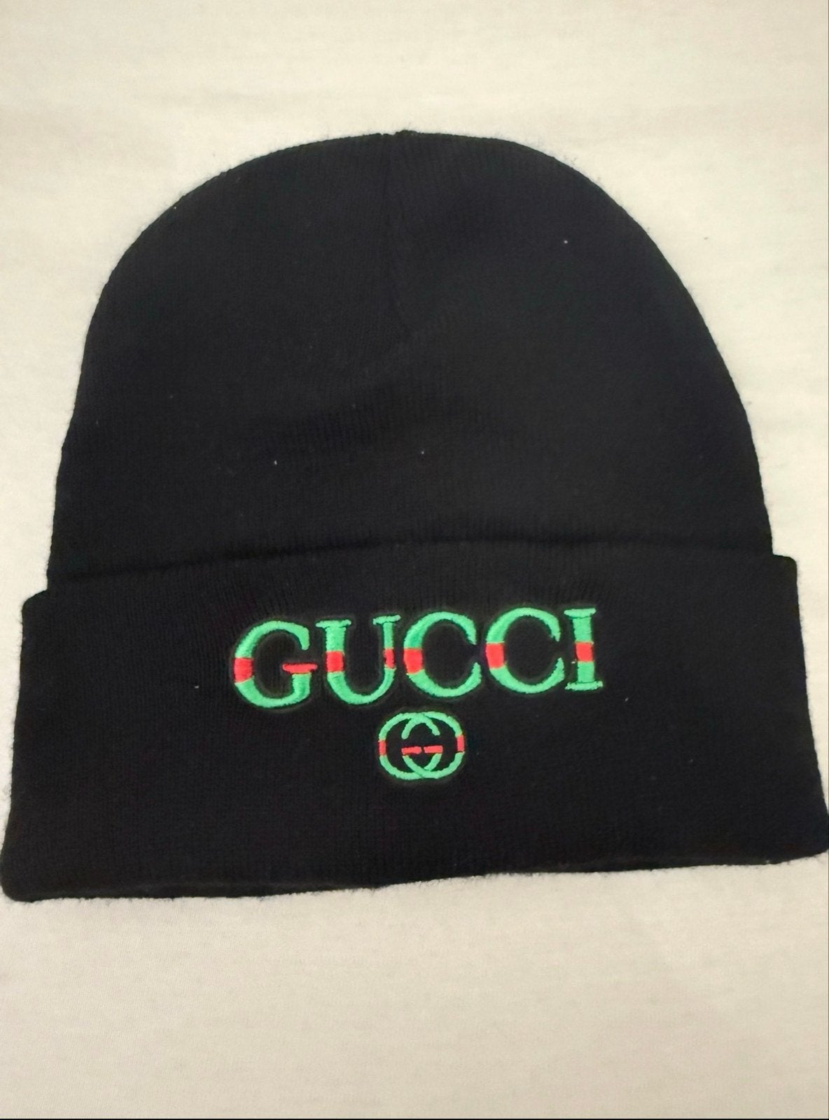 Gucci Muts Met Geborduurd Logo, Ophalen of Verzenden, Nieuw, One size fits all, Hoed