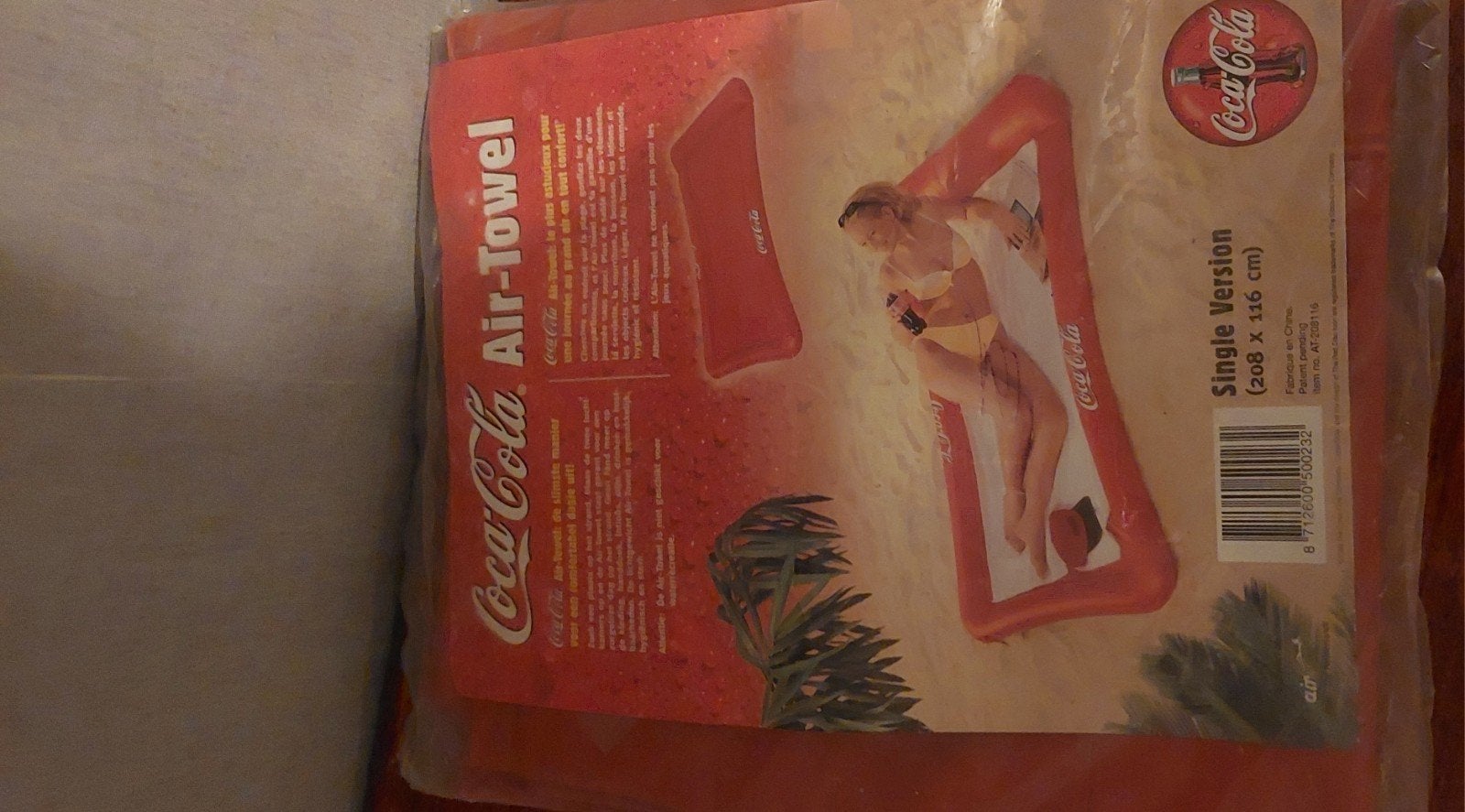 Coca-Cola Air-Towel - Nieuw in verpakking, Ophalen of Verzenden, Nieuw
