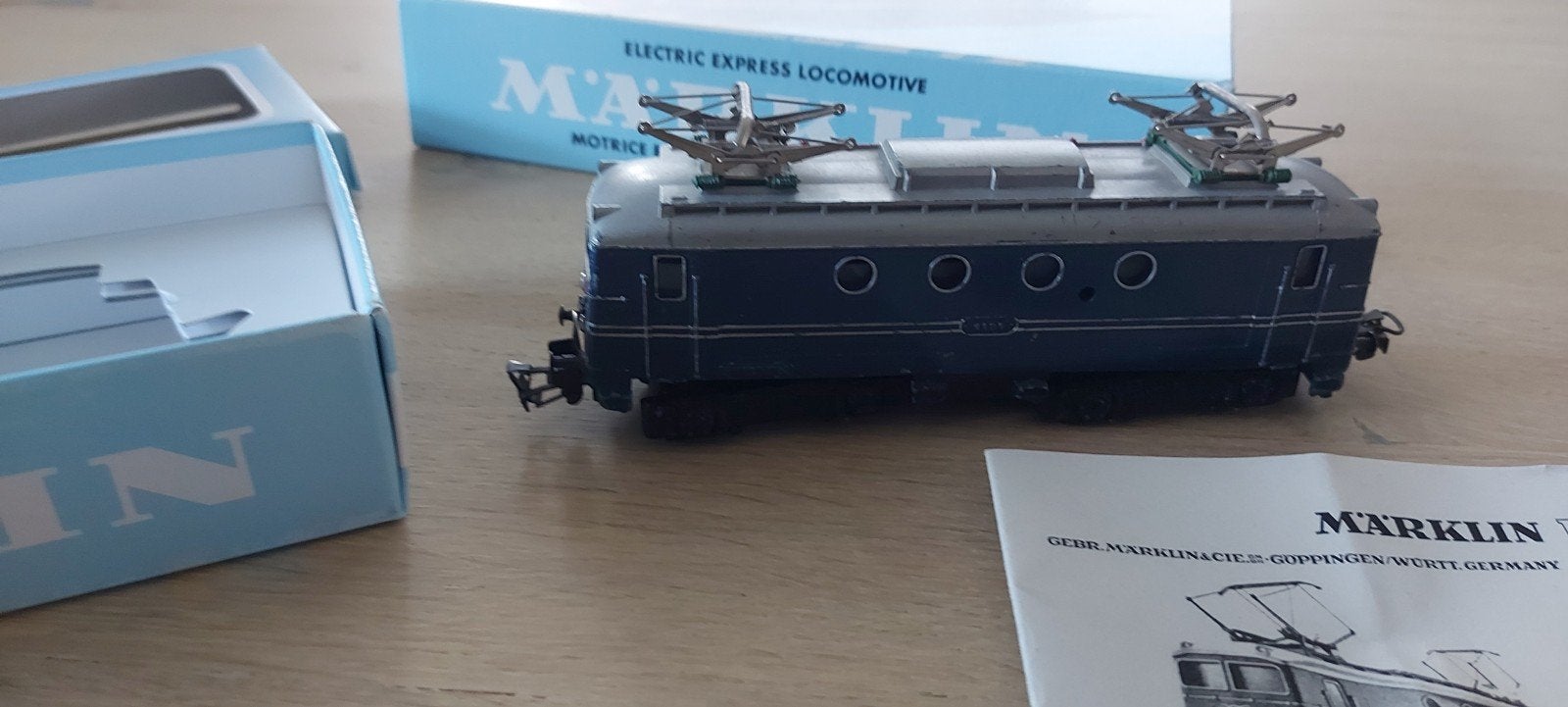 Märklin NS 1101 e-loc artnr 3013 in ovp, Wisselstroom, Locomotief, Ophalen of Verzenden, Märklin