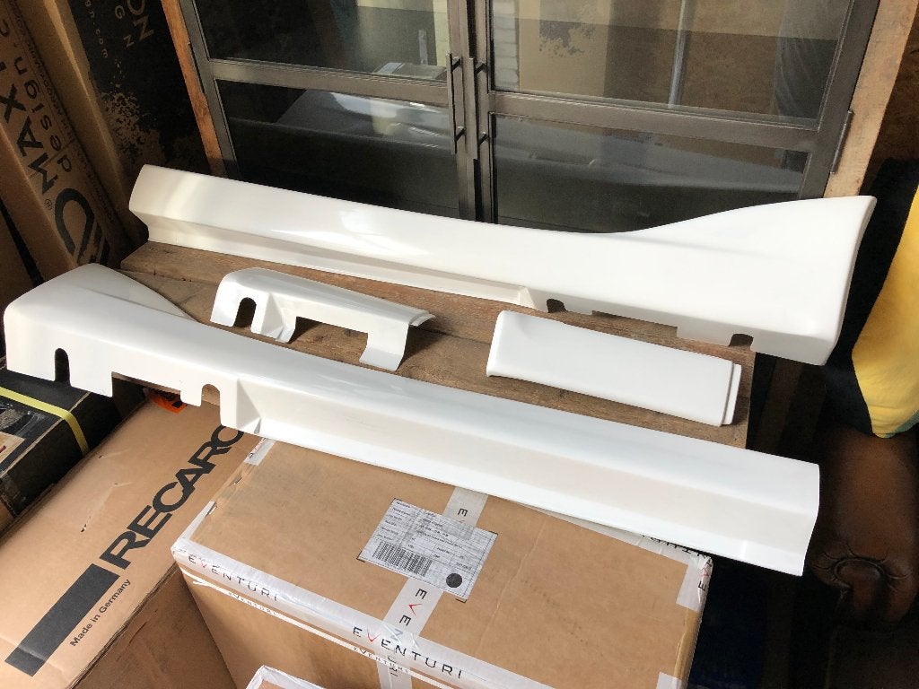 JapPower Mazdaspeed style sideskirt set - Mx5 Mx-5 NB NB-FL