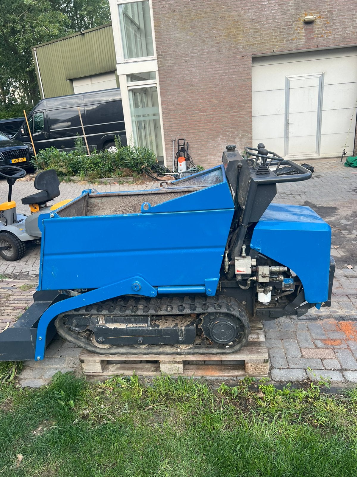 Rupsdumper dumper merssersi, Ophalen, Gebruikt