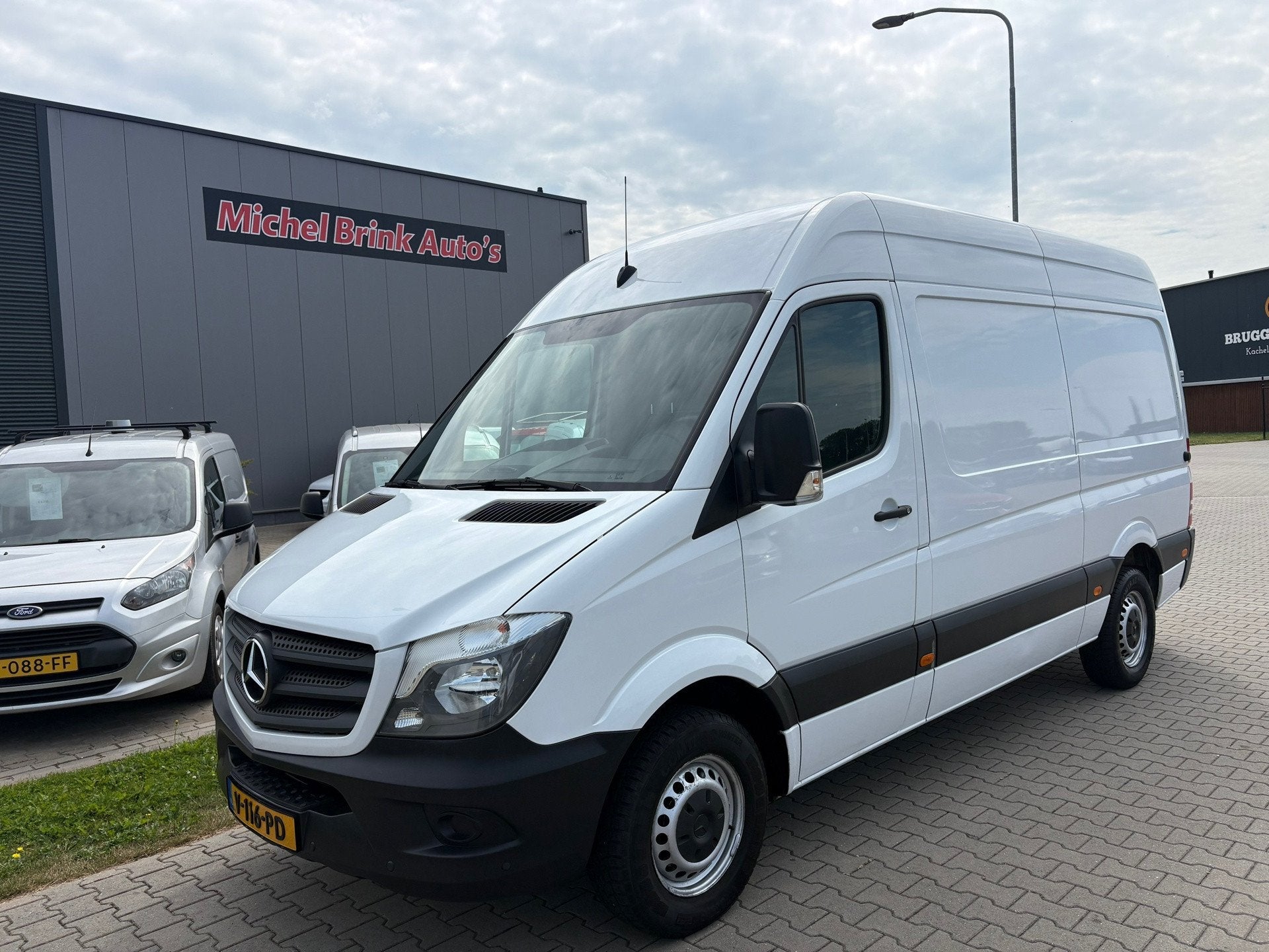Mercedes-Benz Sprinter 216 2.2 CDI 163 Pk L2 H2 Euro 6, Auto's, Gebruikt, 4 cilinders, Mercedes-Benz, Bedrijf