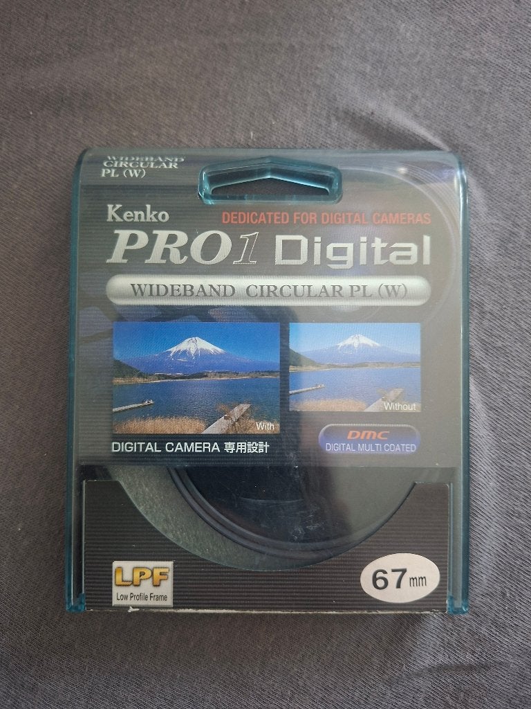 Kenko Pro1 Digital Polarisatie Filter 67mm, Audio, Tv en Foto, Fotografie | Filters, Polarisatiefilter, 60 tot 70 mm, Kenko, Ophalen of Verzenden