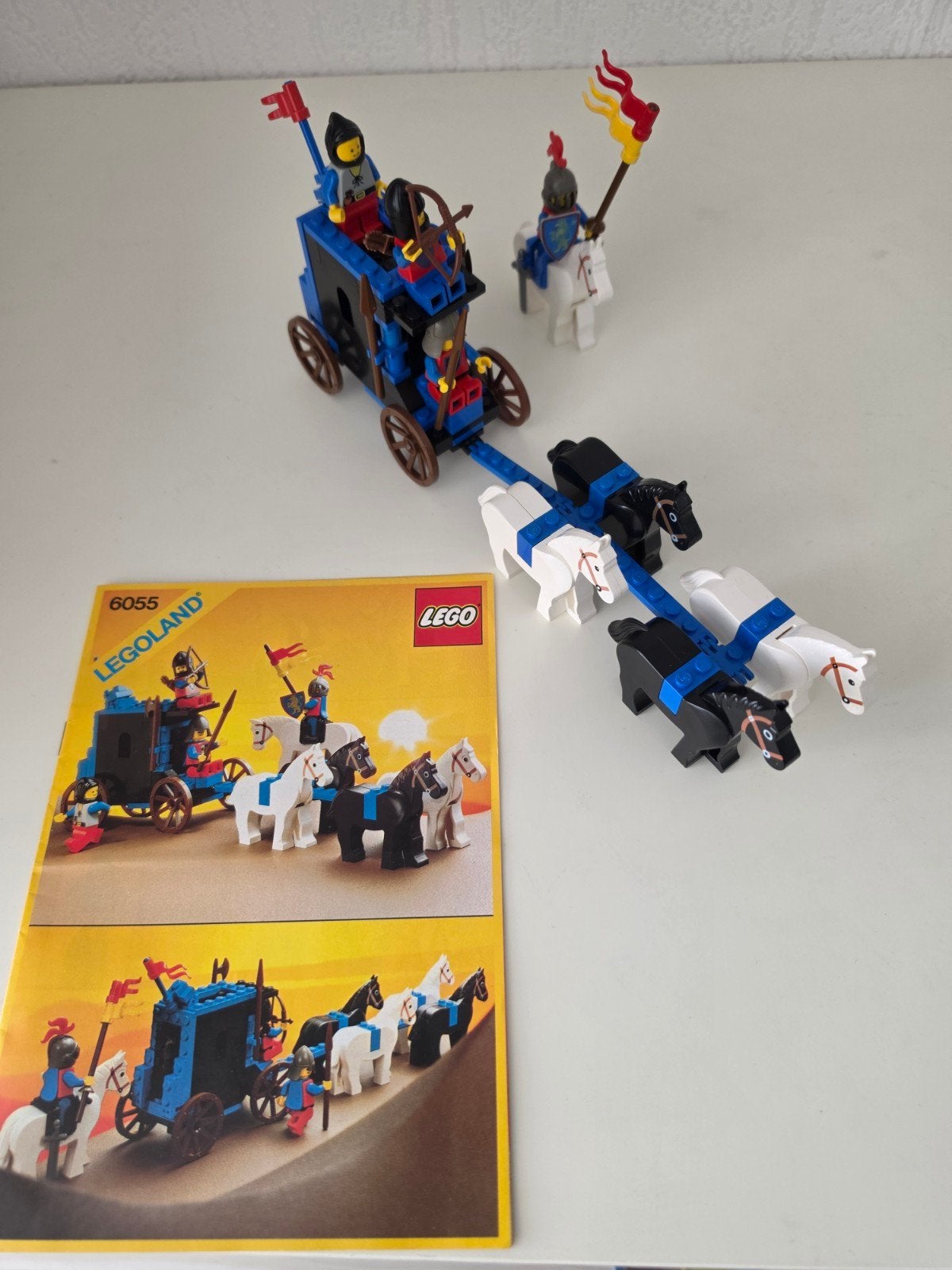 Lego ridder 6055, Ophalen of Verzenden, Zo goed als nieuw