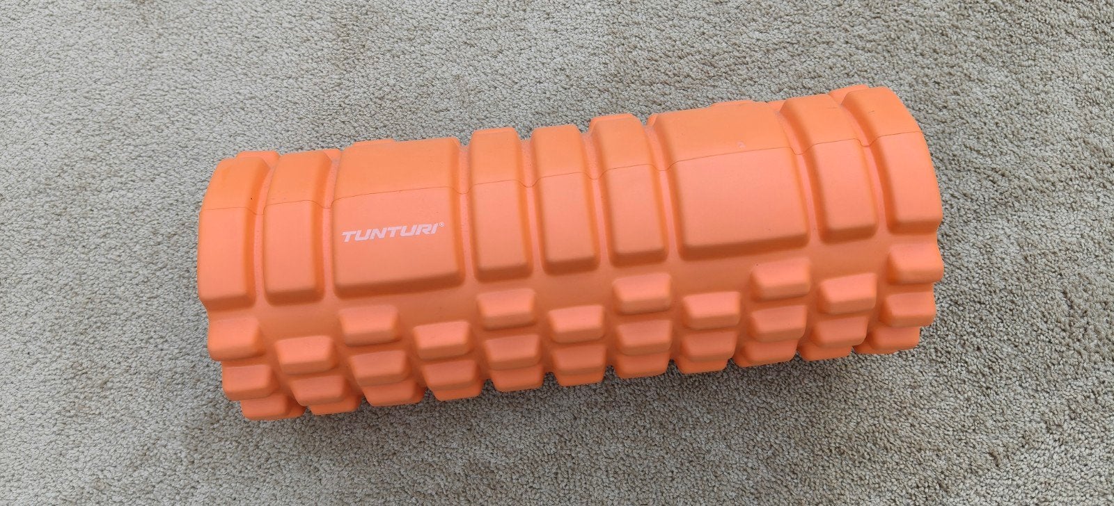 Tunturi Massage Roller Oranje - Foamroller voor Spierherstel, Ophalen of Verzenden, Gebruikt, Rug, Foamroller
