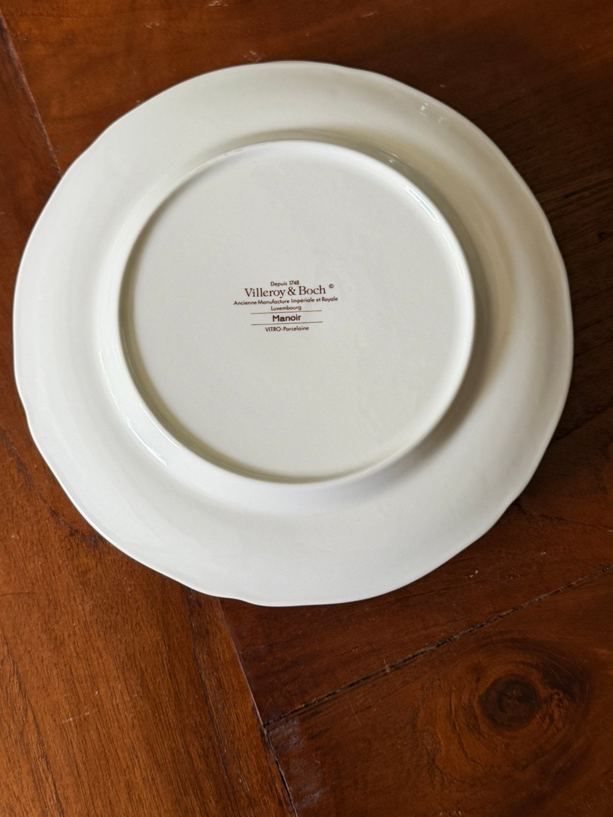 Villeroy & Boch MANOIR, Ophalen of Verzenden, Zo goed als nieuw, Bord(en), Overige stijlen