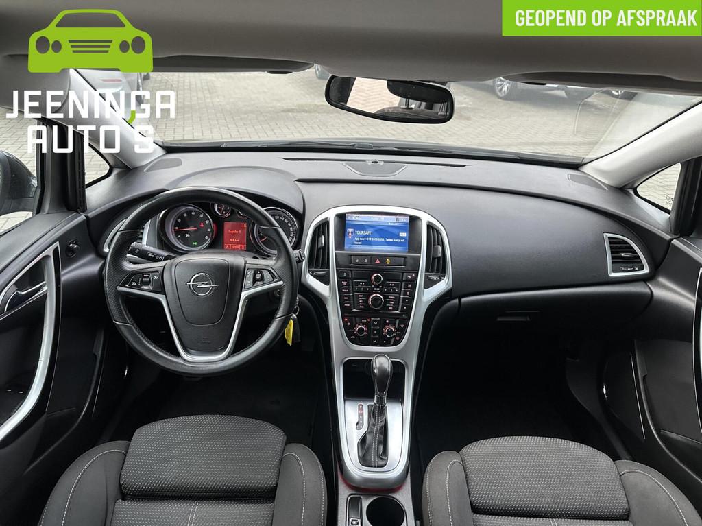 Opel Astra Sports Tourer 1.6 Turbo Cosmo|Afn.Trekhaak|Clima|, Auto's, Euro 5, Gebruikt, Zwart, 4 cilinders
