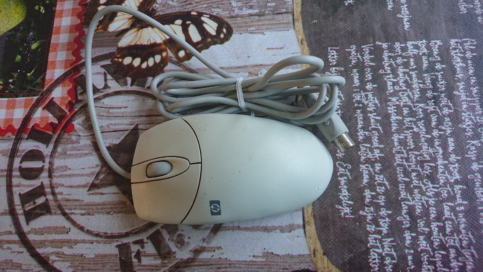 Hp ps2 scrollmuis, Computers en Software, Muis, Logitech, HP, Ophalen of Verzenden, Bedraad