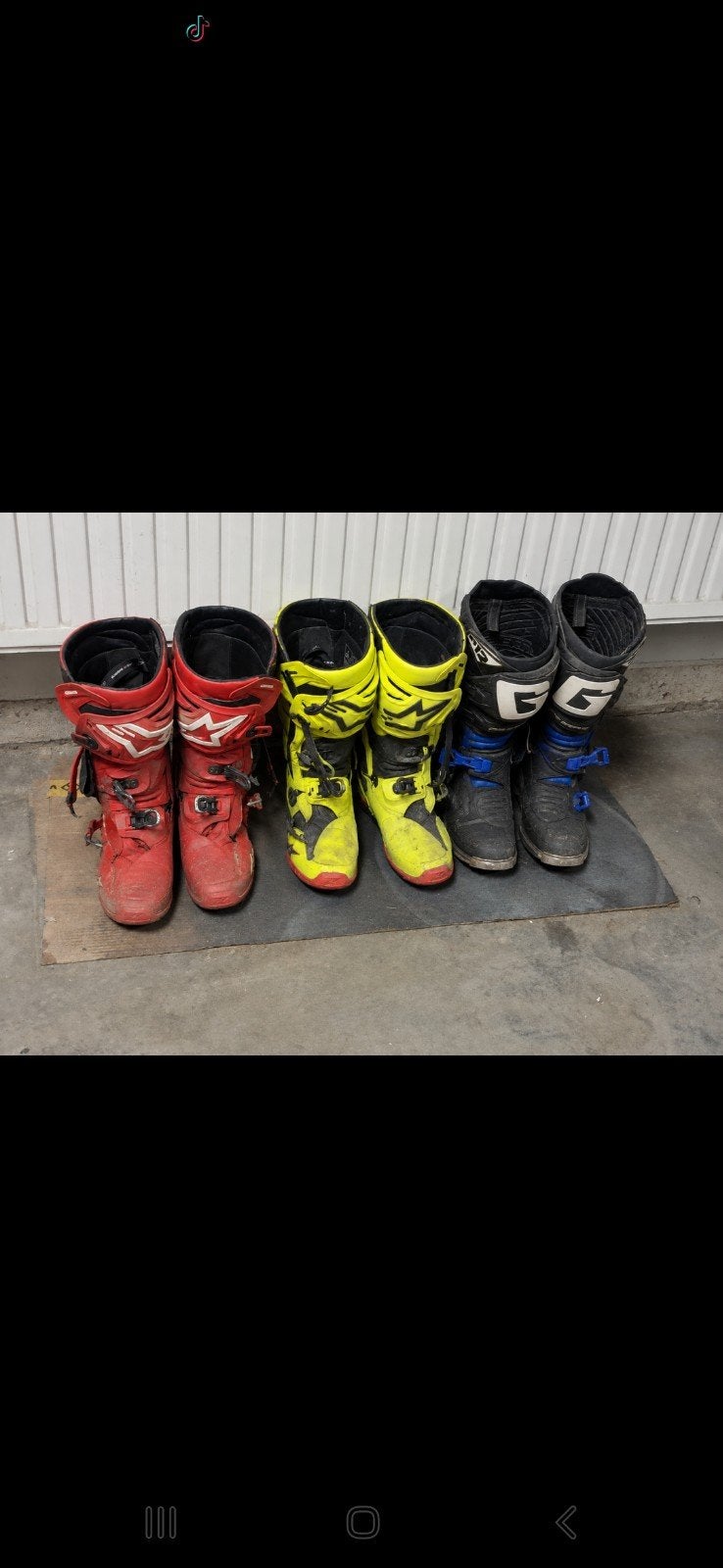 Alpinestars Tech 10 en Gaerne crosslaarzen maat 11, Ophalen of Verzenden