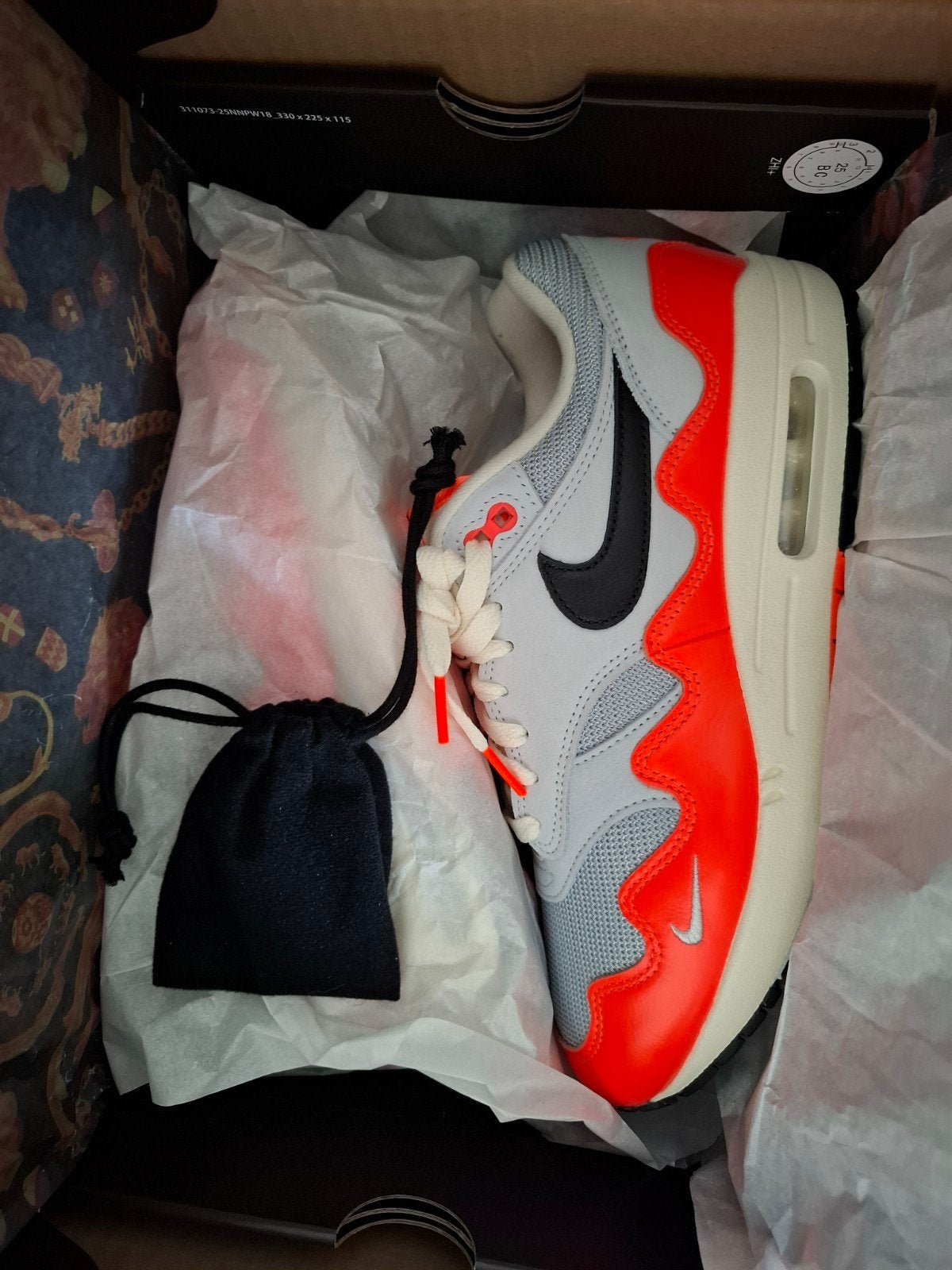 Nike Air max patta waves hyper crimson 43 DS, Nike air max, Overige kleuren, Nieuw, Ophalen of Verzenden