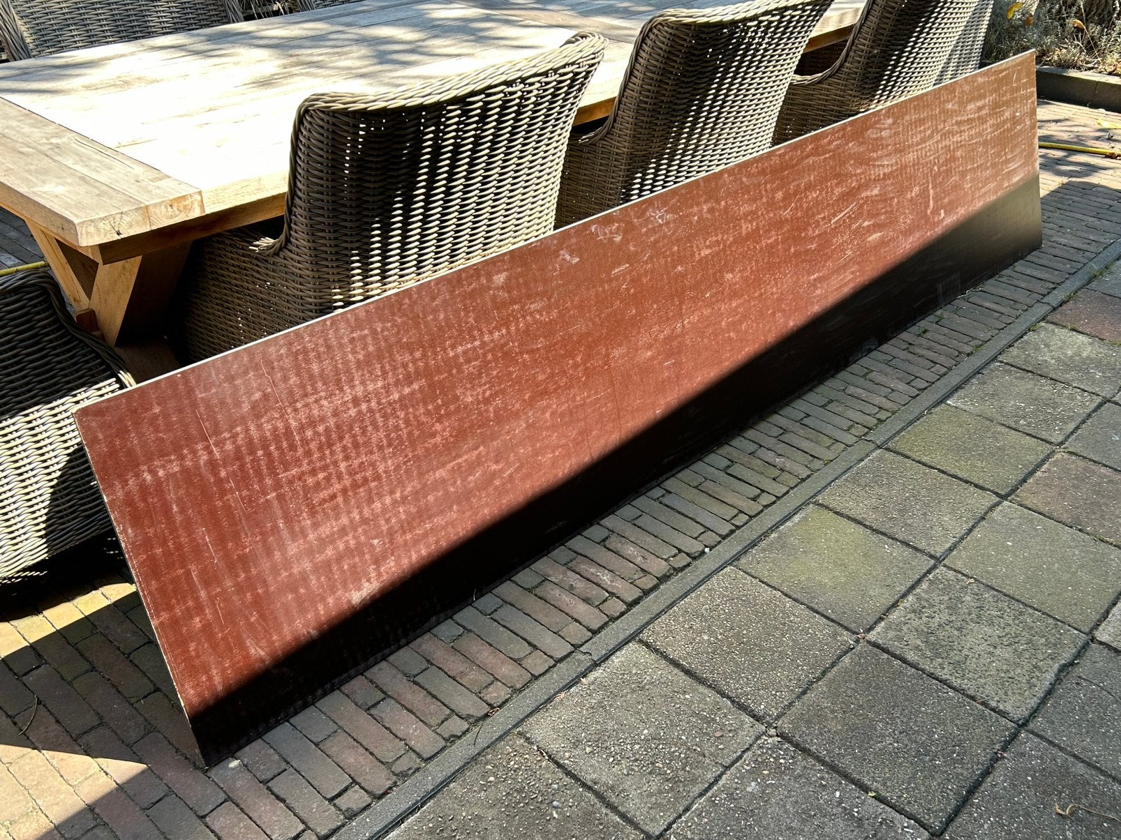Betonplex 9mm 61x300cm, Ophalen, Nieuw, Betonplex, Minder dan 20 mm
