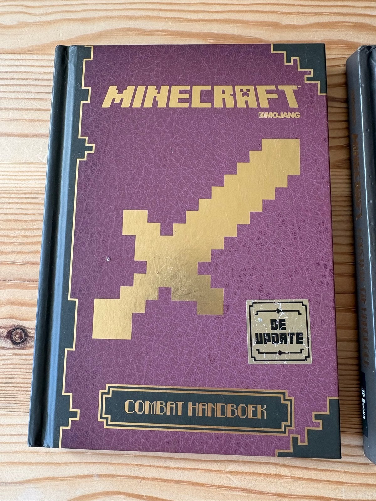 Minecraft Combat Handboek - De Update, Ophalen of Verzenden, Zo goed als nieuw, Non-fictie
