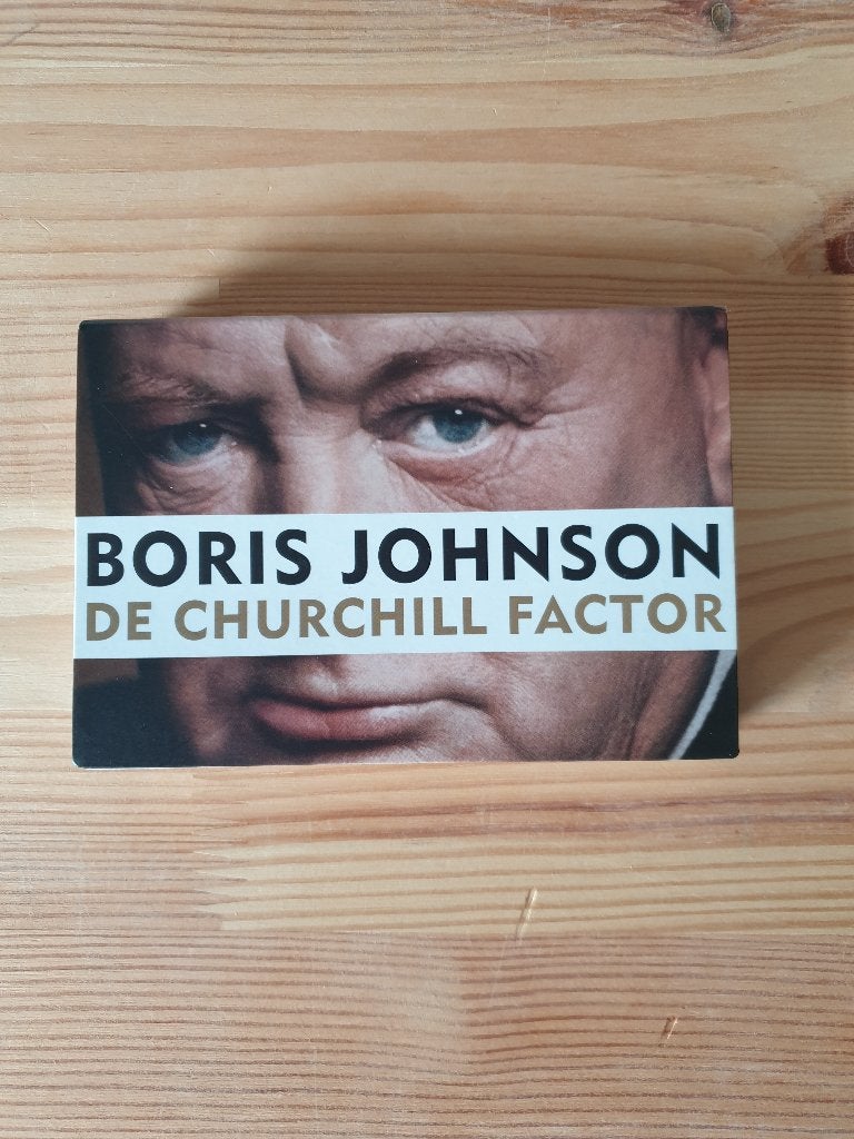 Boekje Dwarsligger nr 401- Boris Johnson-De Churchill Factor, Ophalen of Verzenden, Gelezen, Politiek en Staatkunde, Nederland
