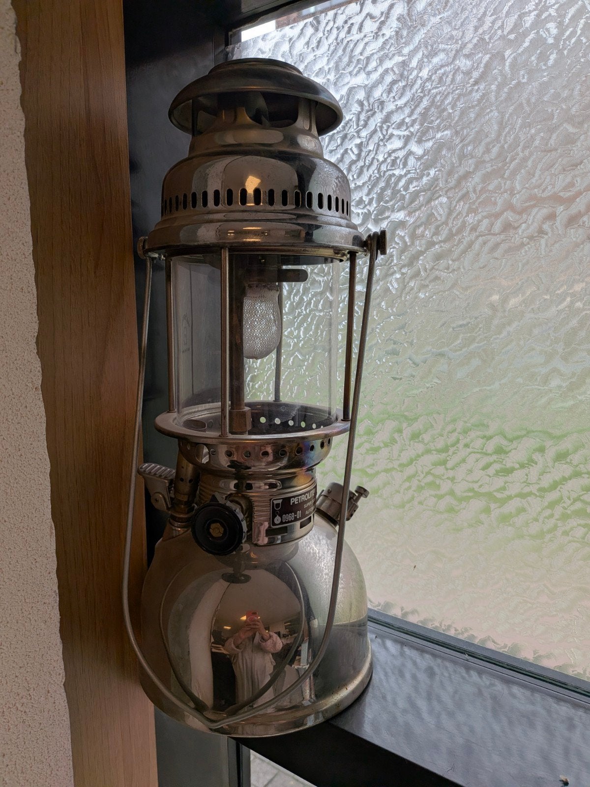 Vintage Petromax Petrolite Super 500 CP Automatische Lamp, Ophalen of Verzenden