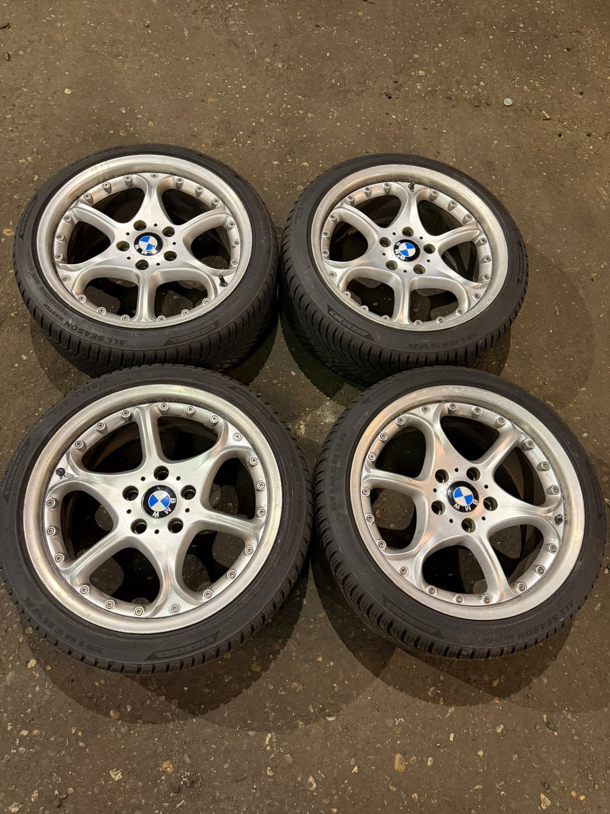 Bmw velgen 18inch winterset 5x120, Auto-onderdelen, Banden en Velgen, Ophalen, 18 inch, Velg(en), Winterbanden
