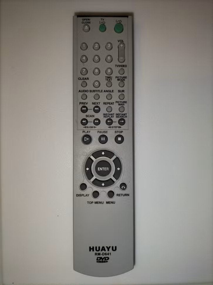 Huayu RM-D641 Universele Afstandsbediening voor Sony DVD, Ophalen of Verzenden, Dvd