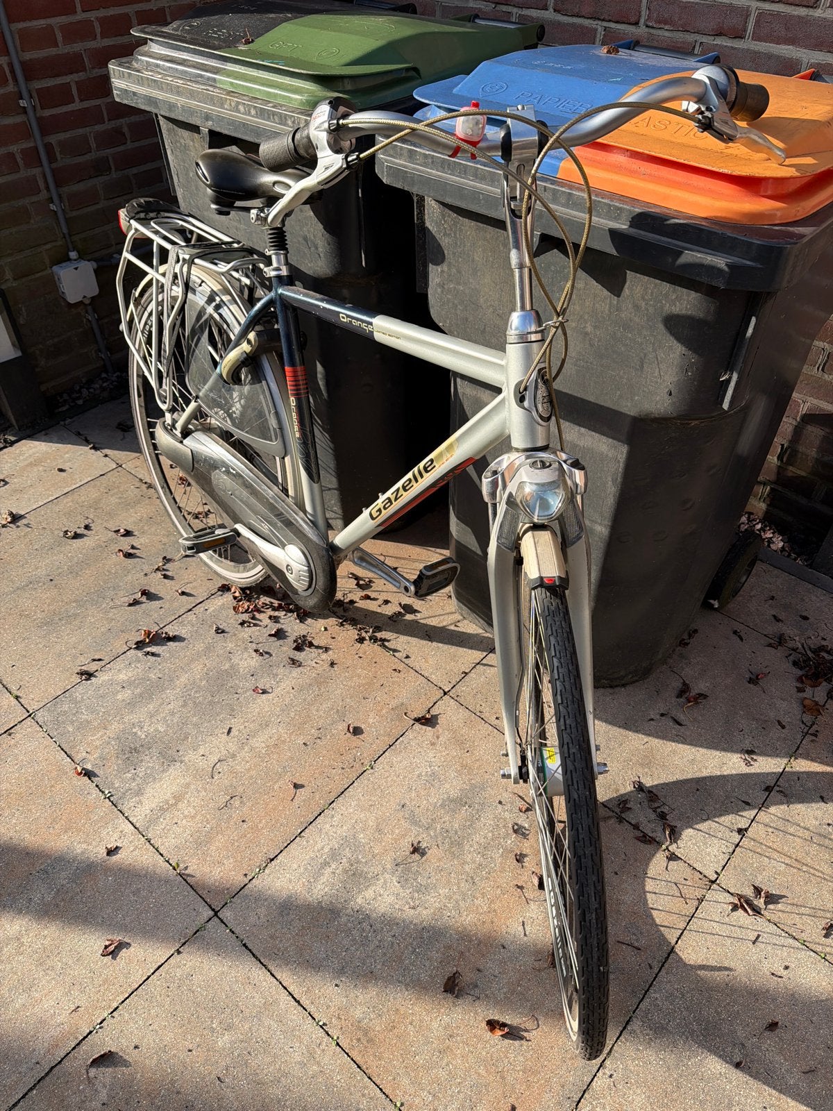 Gazelle Orange herenfiets - Gebruikt, Fietsen en Brommers, Ophalen, Gebruikt, Gazelle, Versnellingen