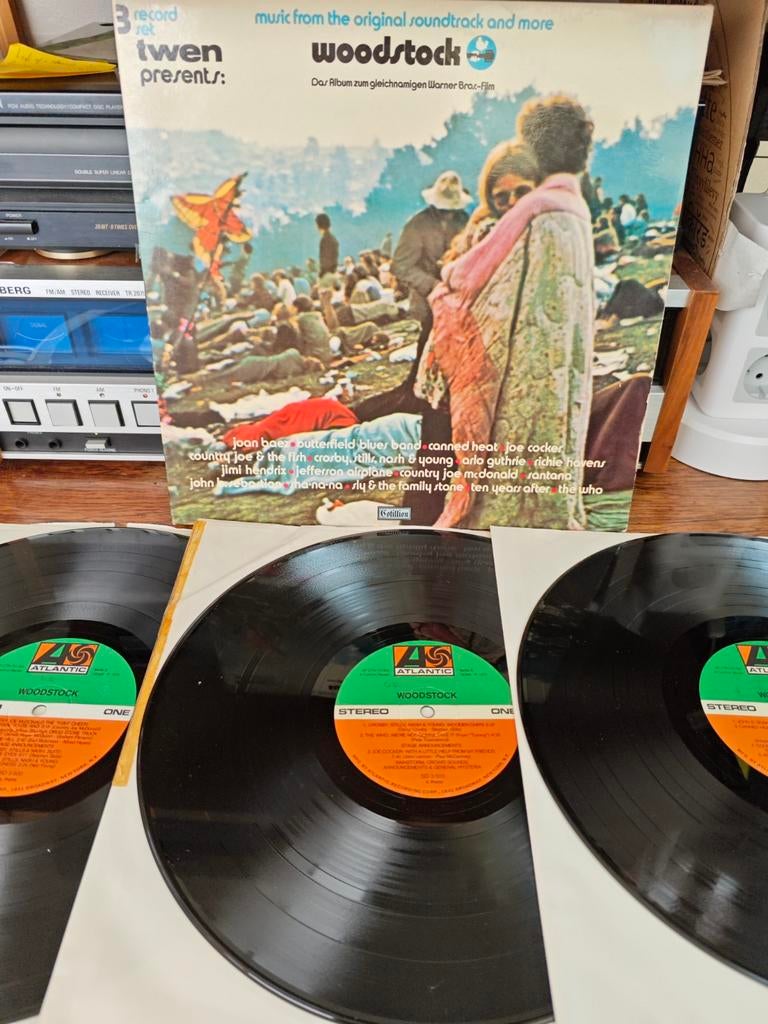 Woodstock Festival, Ophalen of Verzenden, Gebruikt, 12 inch, Poprock