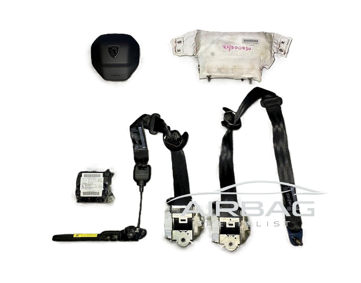 Peugeot Rifter 2024+ airbag set stuur airbag passagier airba, Gebruikt, -, -, Ophalen of Verzenden