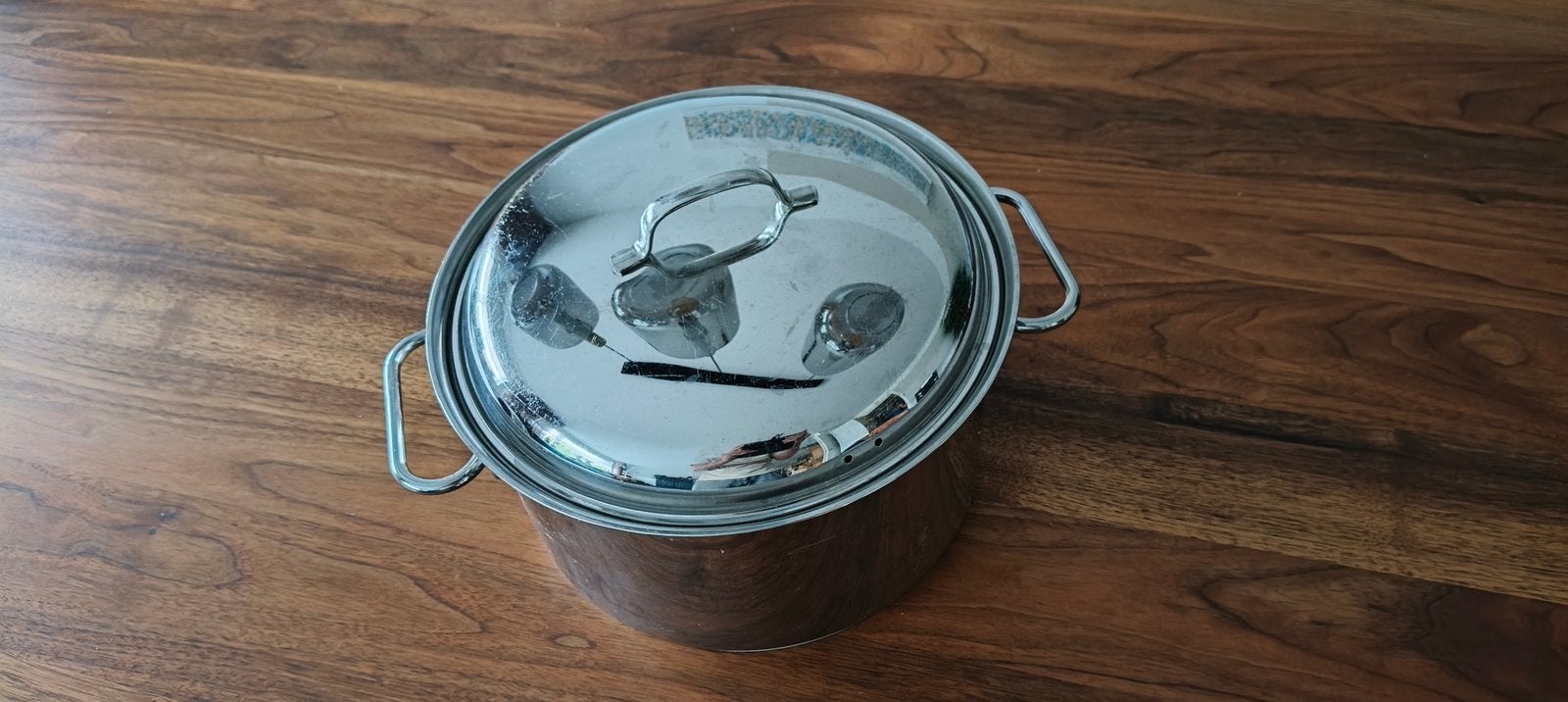Grote kookpan, Huis en Inrichting, Ophalen of Verzenden, Gebruikt, Overige materialen, Kookpan