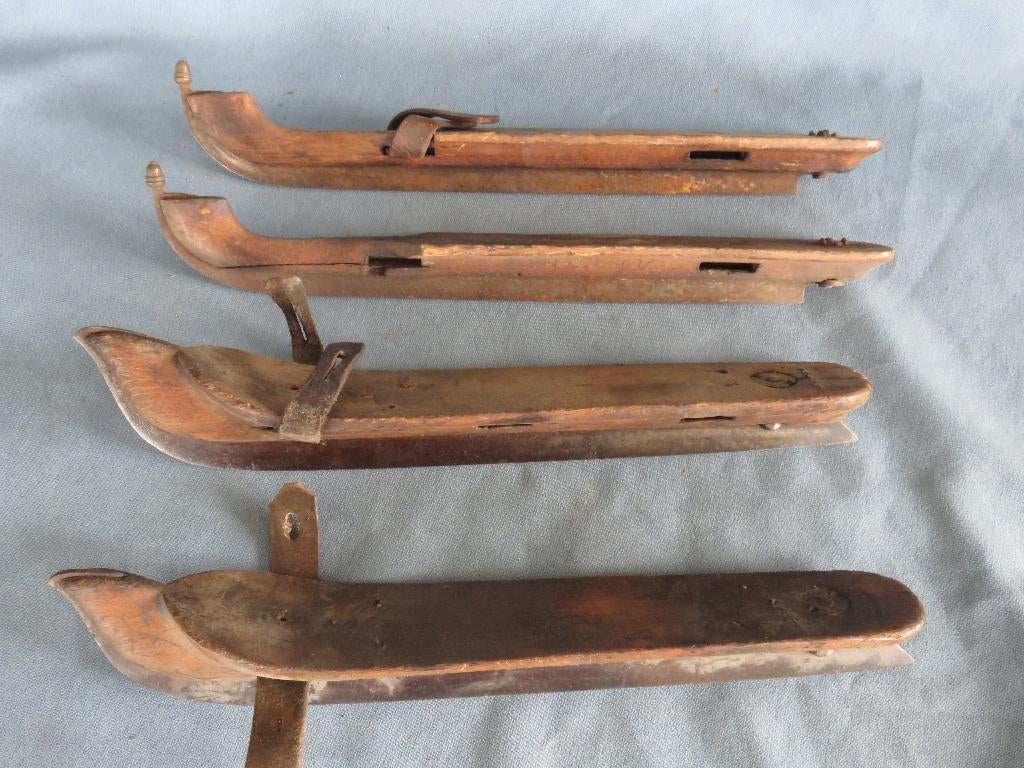 Antieke schaatsen - Holland - 19e - 20e eeuw, Antiek en Kunst, Curiosa en Brocante, Ophalen of Verzenden