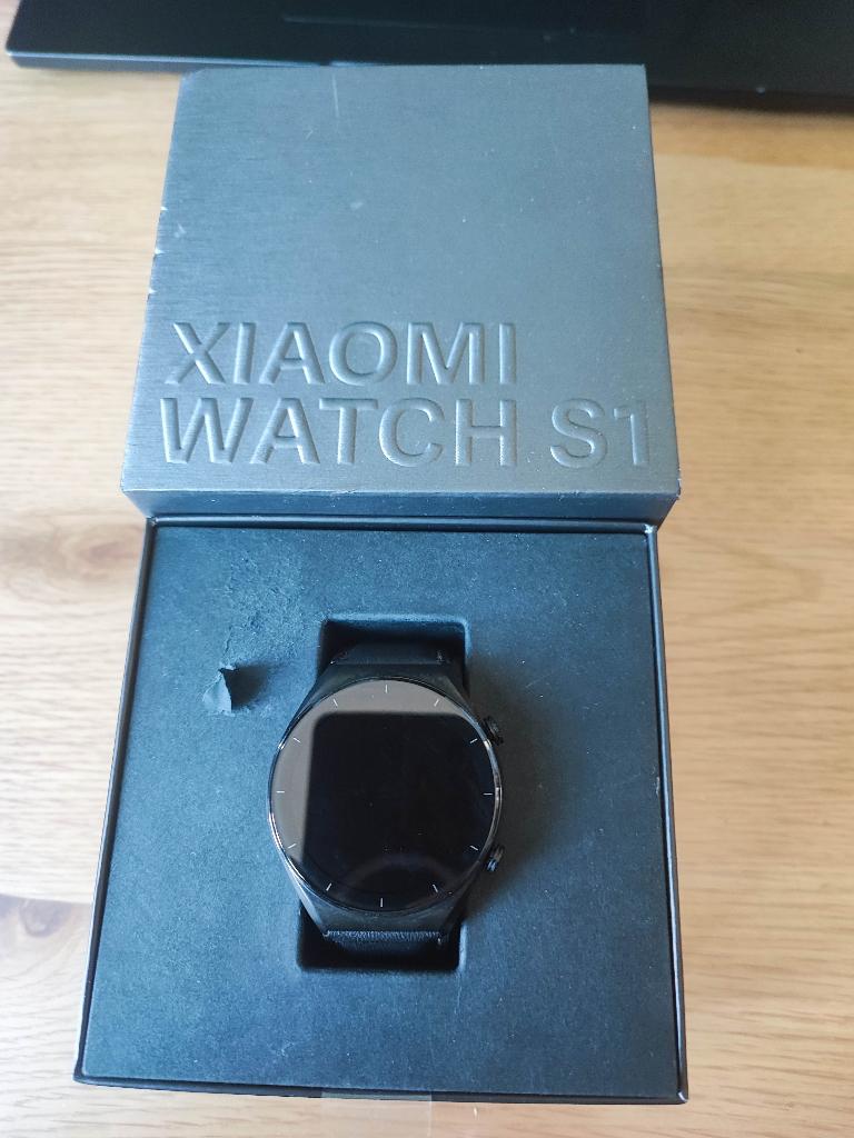 Xiaomi Watch S1 Saphire Zwart, Xiaomi, Zwart, Ophalen of Verzenden, Zo goed als nieuw