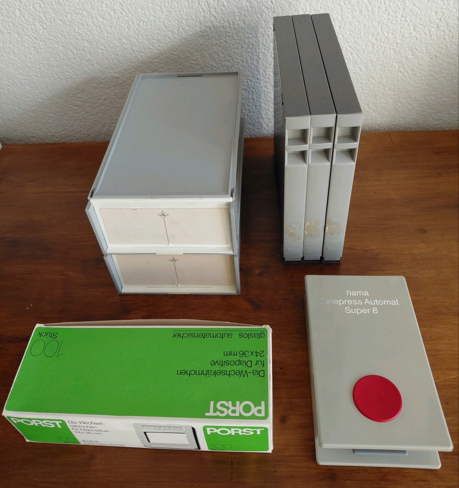 Hama Cinepress Automat, Dia-opslagdozen, dia-raampjes en, Ophalen of Verzenden, Gebruikt