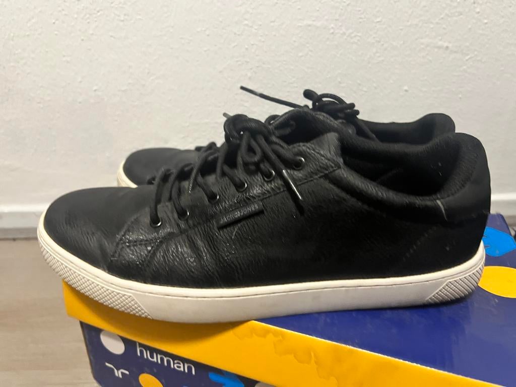 Zwarte klassieke sneakers van Jack & Jones, Ophalen of Verzenden, Gedragen, Zwart, Sneakers of Gympen