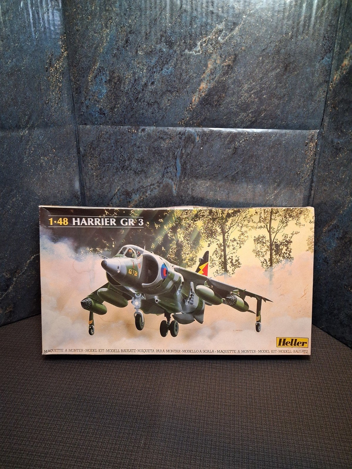 Harrier GR.3 - heller, Hobby en Vrije tijd, Modelbouw | Vliegtuigen en Helikopters, Ophalen of Verzenden, Zo goed als nieuw, Groter dan 1:72