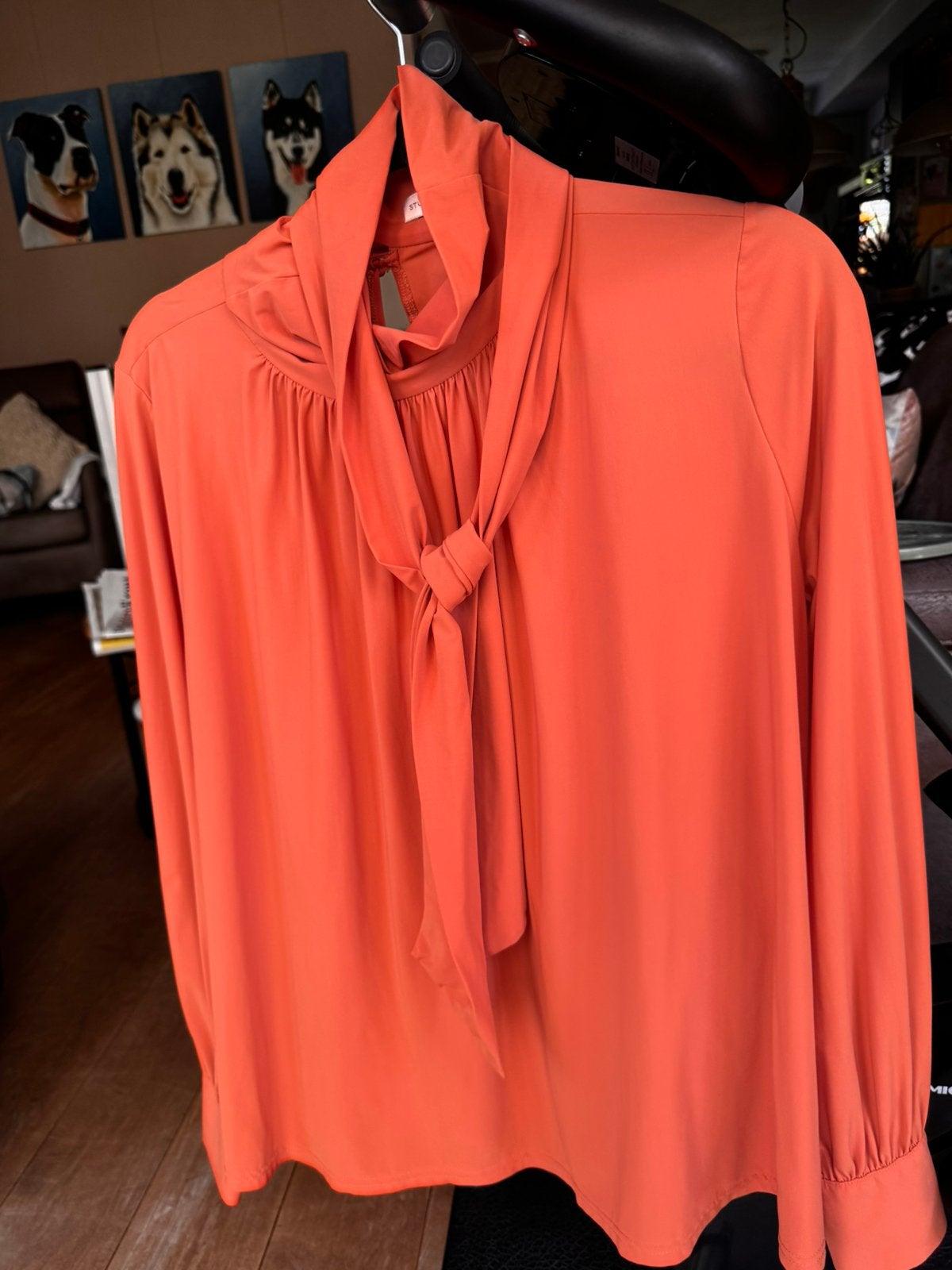 Studio Anneloes blouse ‘Caroline’ mt S, Ophalen of Verzenden, Zo goed als nieuw, Maat 36 (S), Oranje