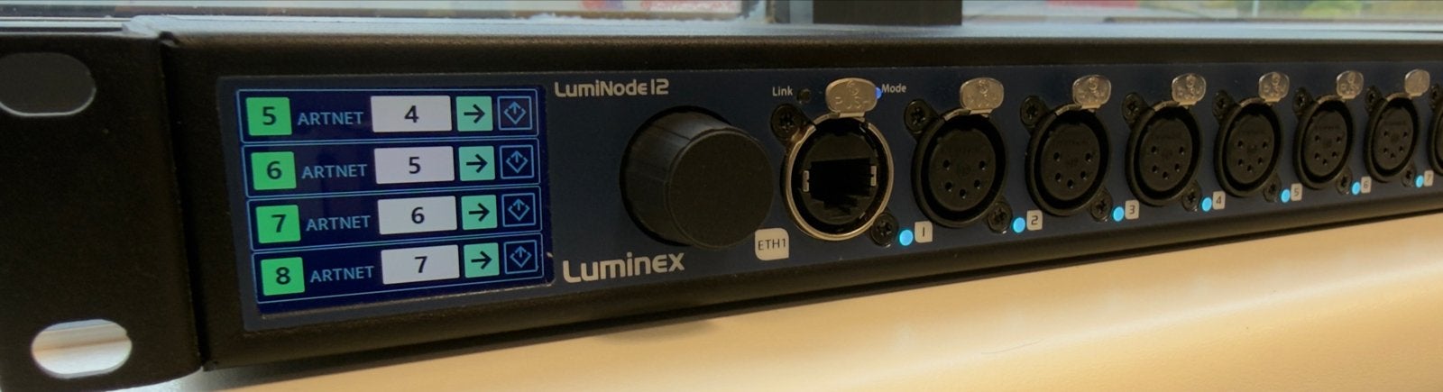Luminex LumiNode 12 - Geavanceerde Ethernet-DMX Node, Ophalen of Verzenden, Zo goed als nieuw