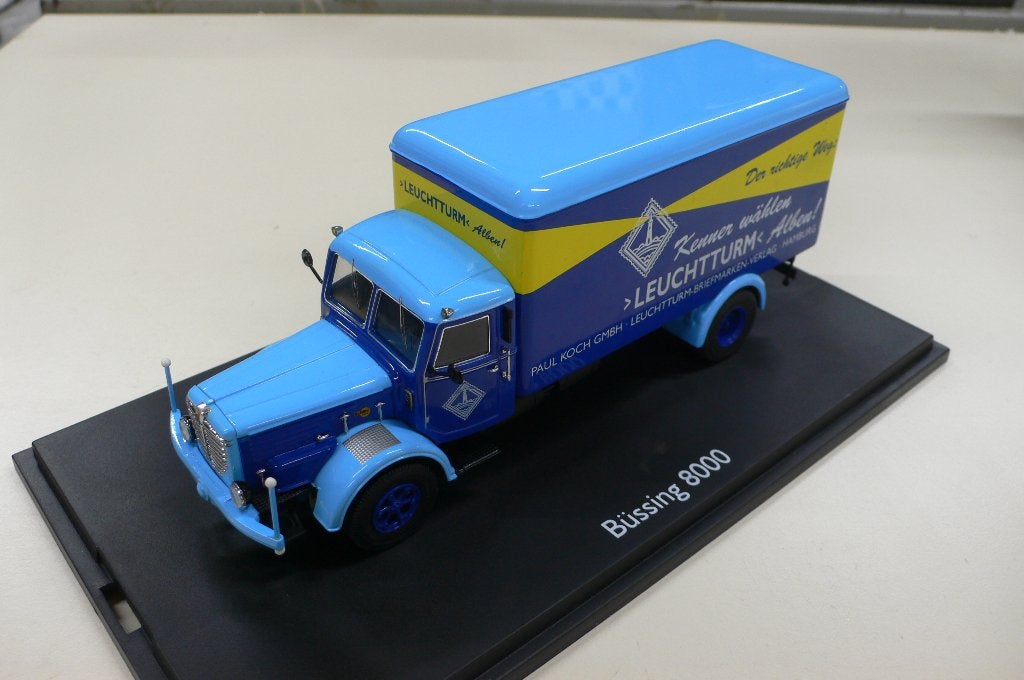 bussing 8000 truck-leuchtturm - schuco 1/43  NIEUW!!!nu 19 e, Ophalen of Verzenden, Nieuw, Bus of Vrachtwagen, Schuco