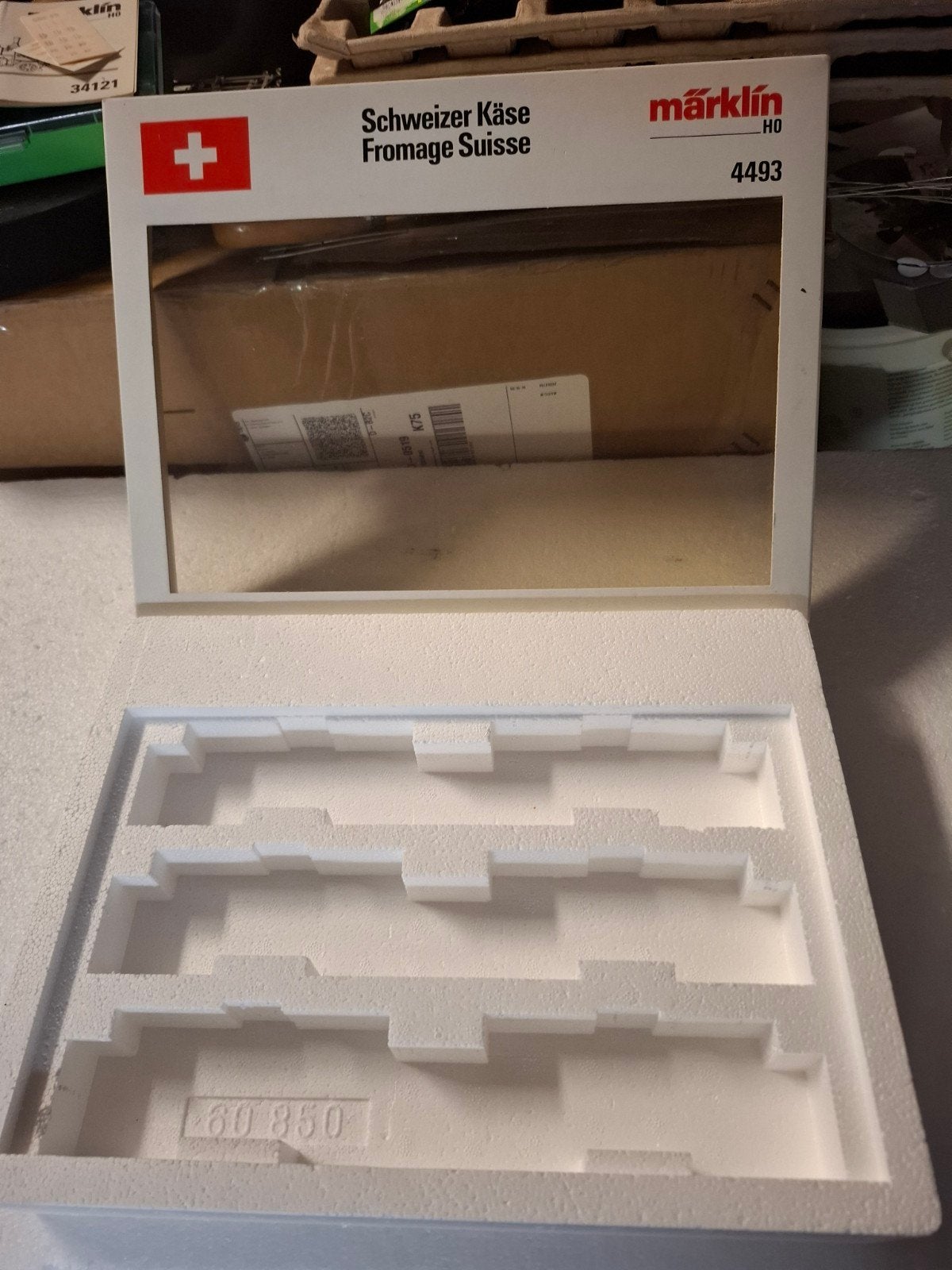 4493 lege wagon set doos marklin, Hobby en Vrije tijd, Modeltreinen | H0, Wisselstroom, Wagon, Ophalen of Verzenden, Zo goed als nieuw