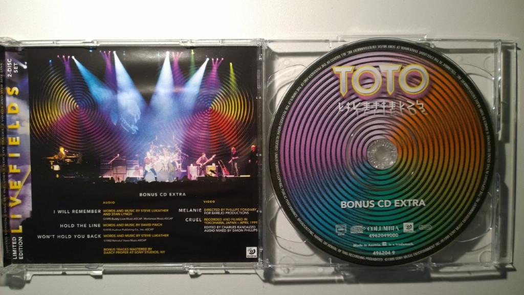 Toto - Livefields (1999 Live), Ophalen of Verzenden, Zo goed als nieuw, Poprock