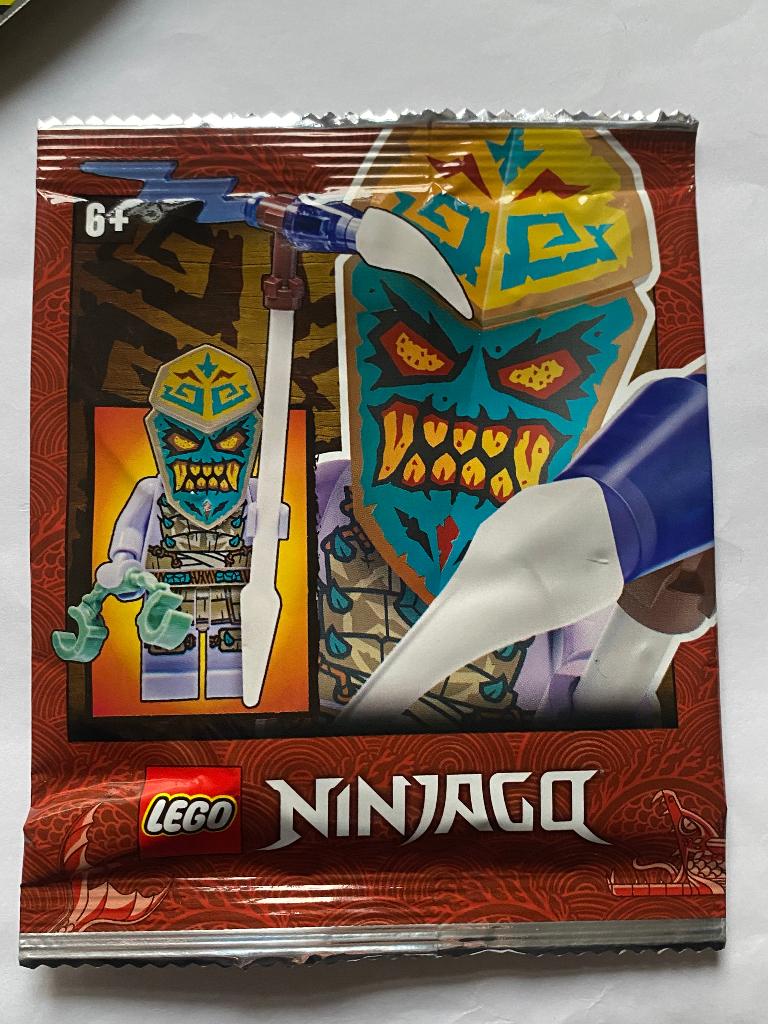 Lego 892176 Ninjago Donder beschermer Thunder keeper foil, Ophalen, Lego, Nieuw, Ongeopend/sealed