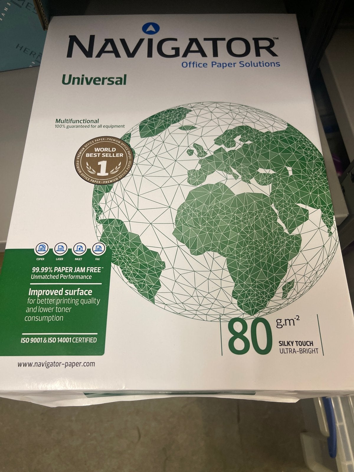 Navigator Universal A3 papier 80g/m² - 500 vellen, Ophalen