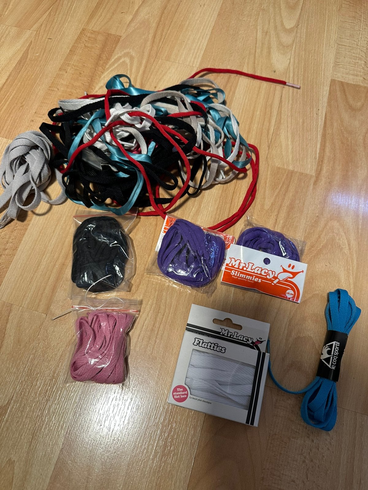Diverse veters, nieuw en misschien kort gebruikt, Ophalen of Verzenden, Overige kleuren