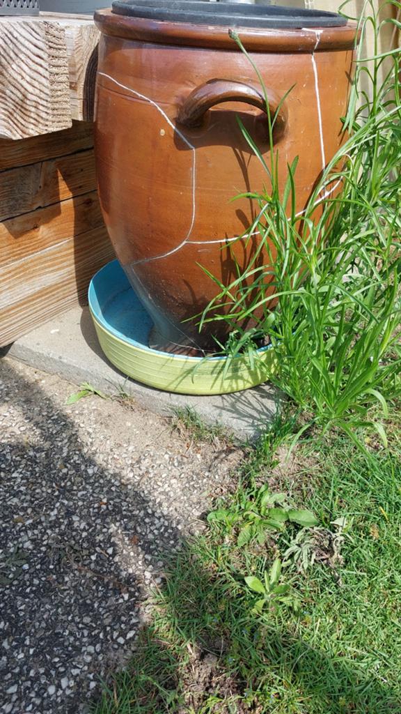 Terracotta pot, Tuin en Terras, Bloempotten, Ophalen of Verzenden