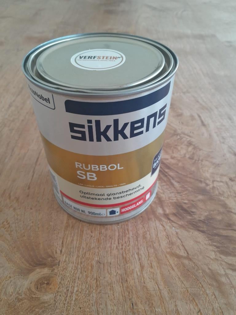 Nieuw L blik Sikkens Rubbol SB buitenverf- kleur SO.40.20, Overige kleuren, Nieuw, Ophalen of Verzenden, Lak