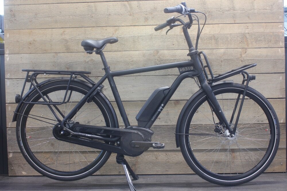 Batavus Quip Extra Cargo E-go 400Wh Zwart Mat