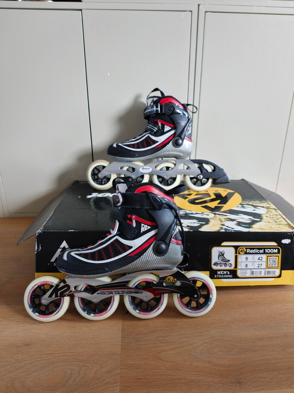 K2 Radical 100M Inline Skates - Maat 42, Sport en Fitness, K2, Gebruikt, Heren, Ophalen of Verzenden