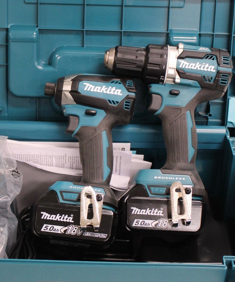 Makita 18 v  Boor- en Schroefmachine Set, Doe-het-zelf en Verbouw, Ophalen of Verzenden, Zo goed als nieuw, 600 watt of meer, Boor- en Schroefmachine