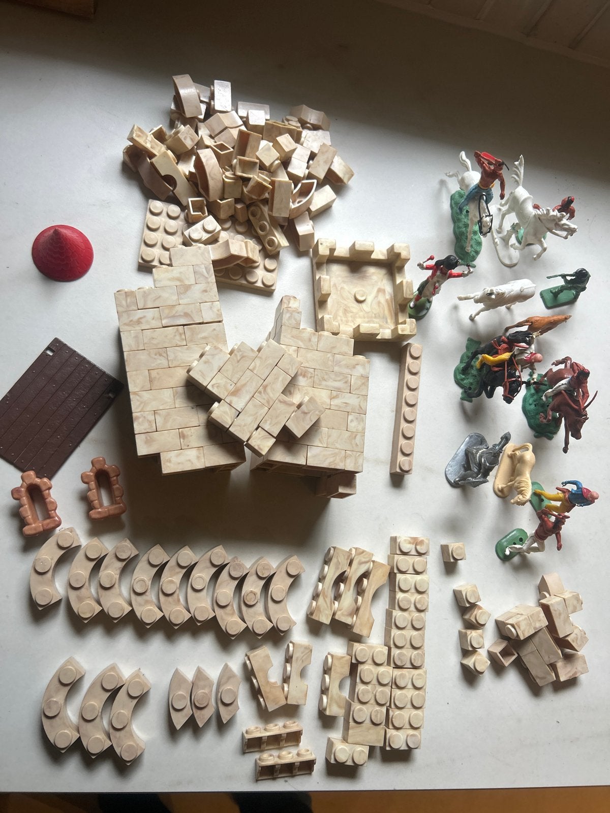 Grote set Exin Castillos bouwstenen en speelfiguren, Ophalen of Verzenden, Gebruikt, Abrick